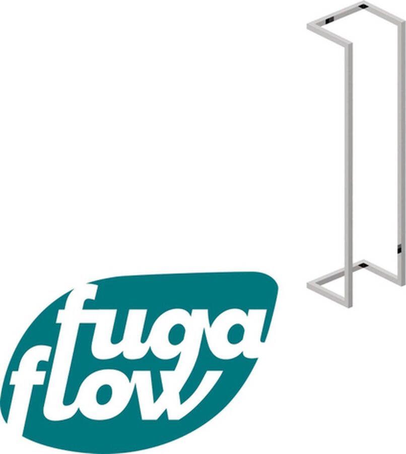 FugaFlow Efficiente Acces Handdoekrek 95x25x20cm chroom