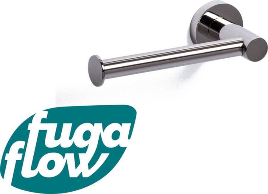FugaFlow Efficiente Acces Toiletrolhouder zonder klep rond chroom