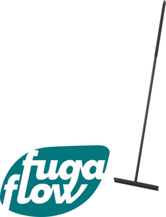 FugaFlow Efficiente Acces Vloerwisser inclusief haak mat zwart