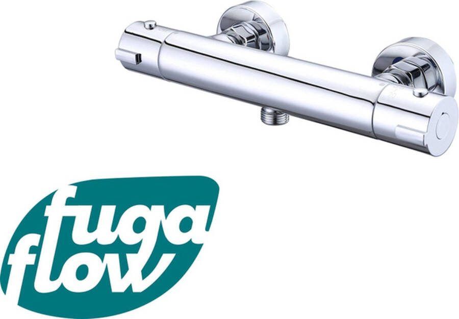 FugaFlow Efficiente Sobrado thermostatische douchekraan chroom