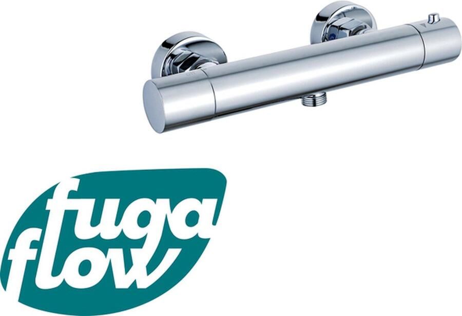 FugaFlow Eccelente Sobrado Badkamer Thermostatische Douchekraan opbouw chroom