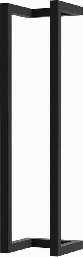 FugaFlow Tebosa Handdoekrek 60x12.5x12.5cm mat zwart