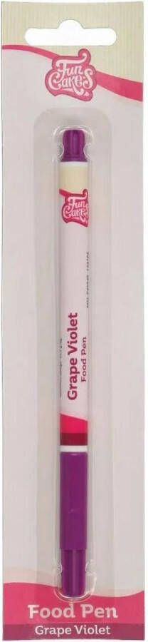 FunCakes Eetbare Stift Kleurstof Food Pen voor Taartdecoratie Paars
