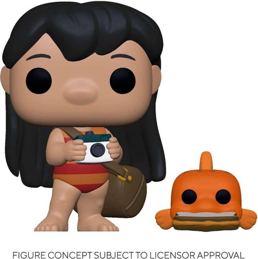 Funko Pop! Disney Lilo & Stitch Lilo with Pudge #1047