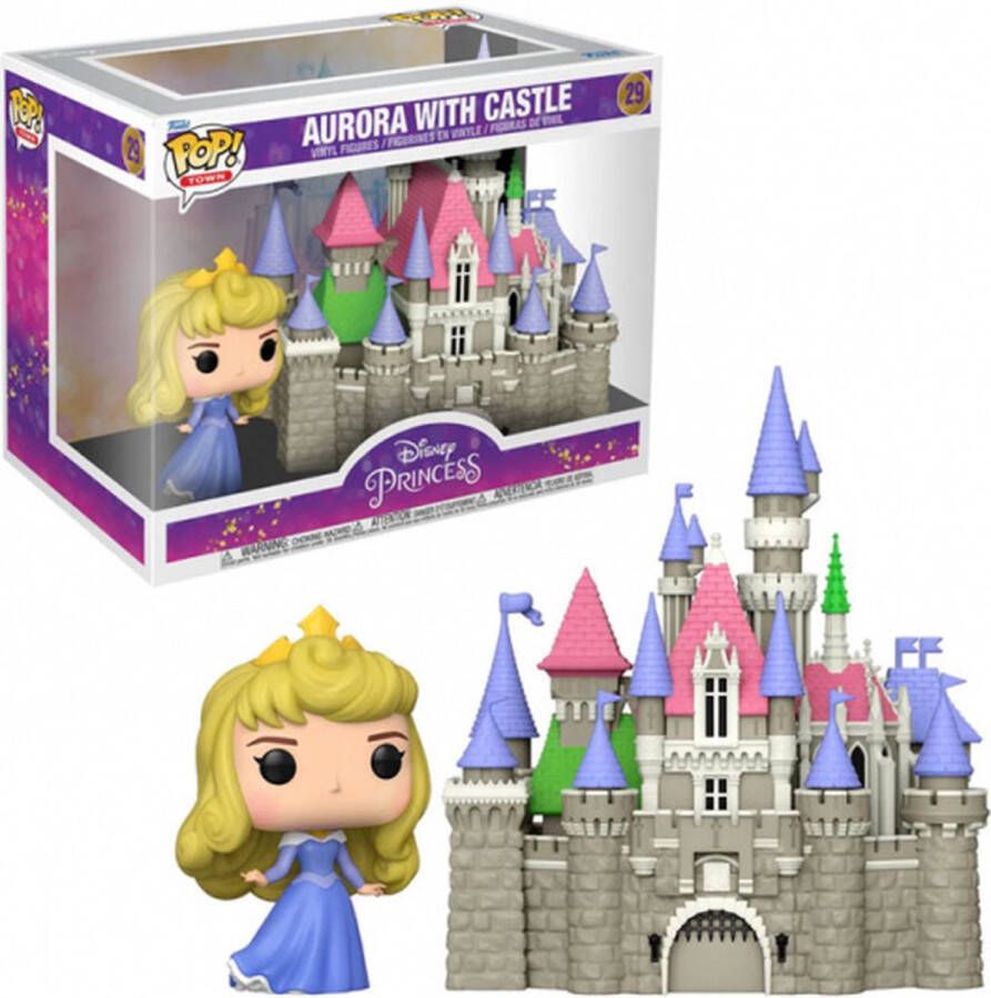 Funko Aurora met Castle Pop! Disney Ultimate Princess Figuur 9cm