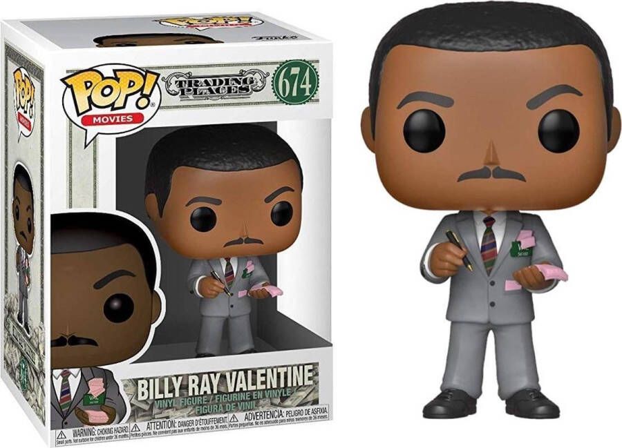 Funko Billy Ray Valentine Trading Places Pop! #674 | Pops Vinyl | Pop Toys | Speelgoed voor kinderen