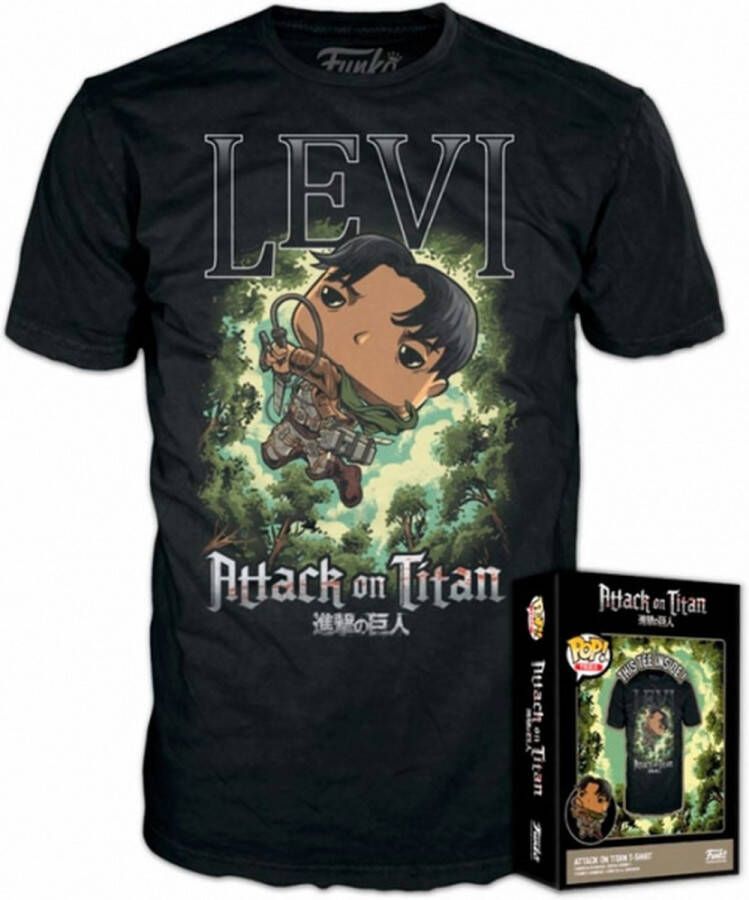 Funko Boxed Tee: Attack on Titan Levi Ackerman XL