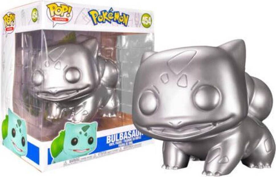 Funko Bulbasaur (Silver Metallic) 10 inch Pop! Games Pokemon