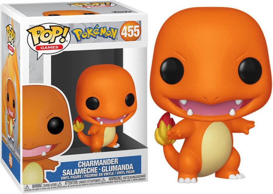 Funko Charmander Pop! Games Pokemon Figuur 9cm