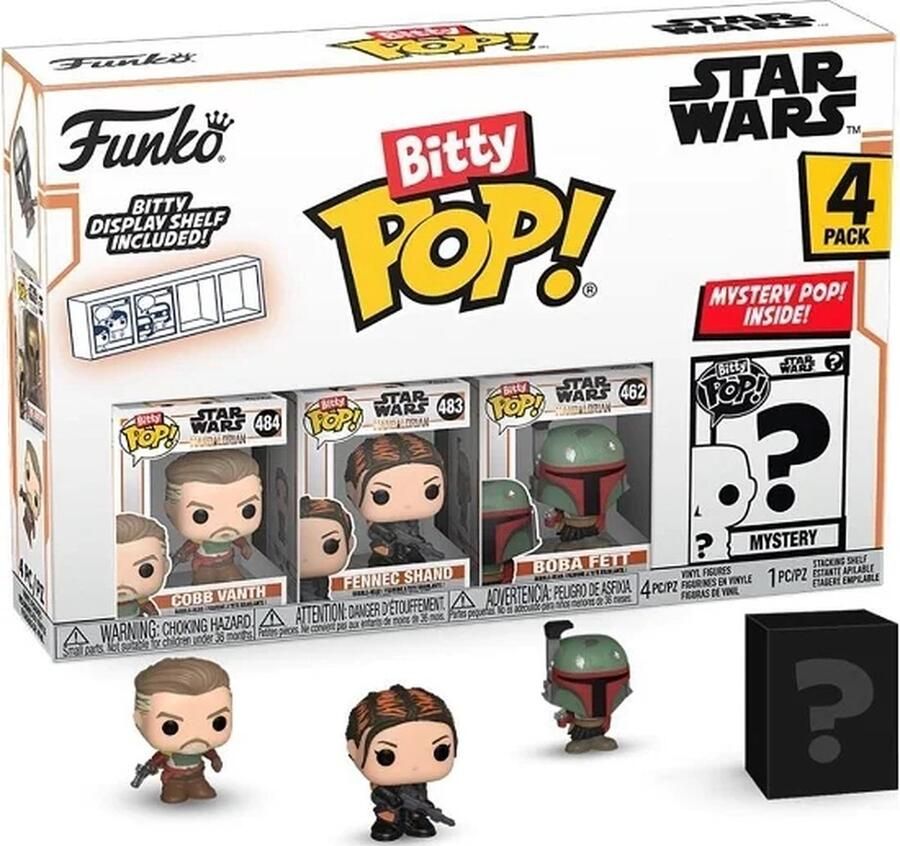 Funko Pop! Bitty Star Wars 4-Pack: Cobb Vanth
