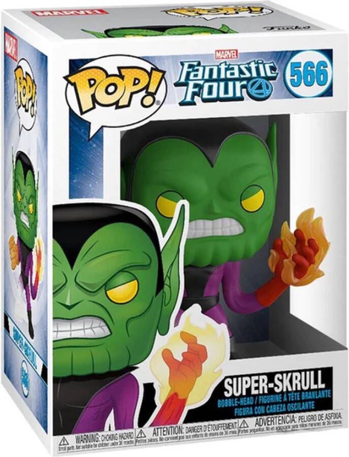 Funko! Funko POP! Fantastic Four Super-Skrull #566