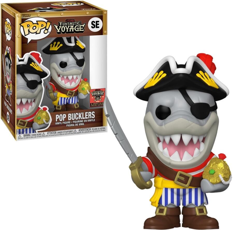 Funko Pop! Funtastic Voyage Pop Bucklers [Metallic] [900LE] *Show Edition*