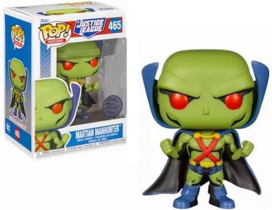 Funko Pop! Heroes: Justice League Martian Manhunter Exclusive