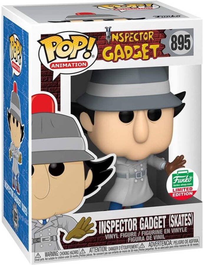 Funko Pop! Animation: Inspector Gadget Skates #895 Limited Edition [7 5 10]