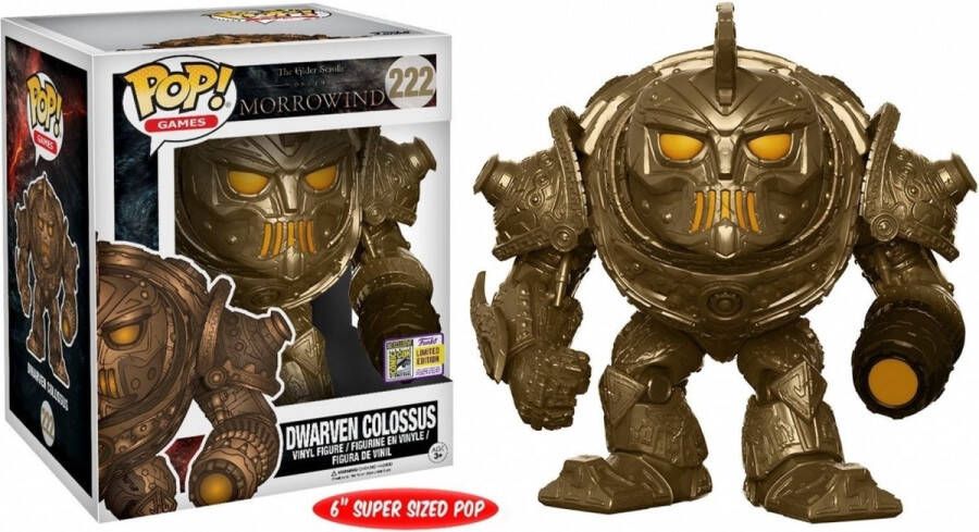 Funko! Funko POP! The Elder Scrolls Online Morrowind Dwarven Colossus #222 (2017 Summer Convention Exclusive)