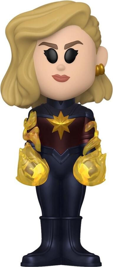 Funko Vinyl Soda: The Marvels Captain Marvel (Kans op speciale Chase editie)