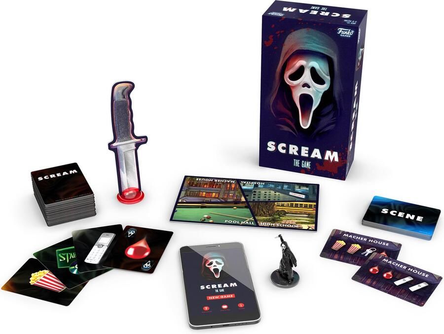 Funko Games Scream The Game Kaartspel Partyspel Interactief spel Coöperatief spel Engelstalig