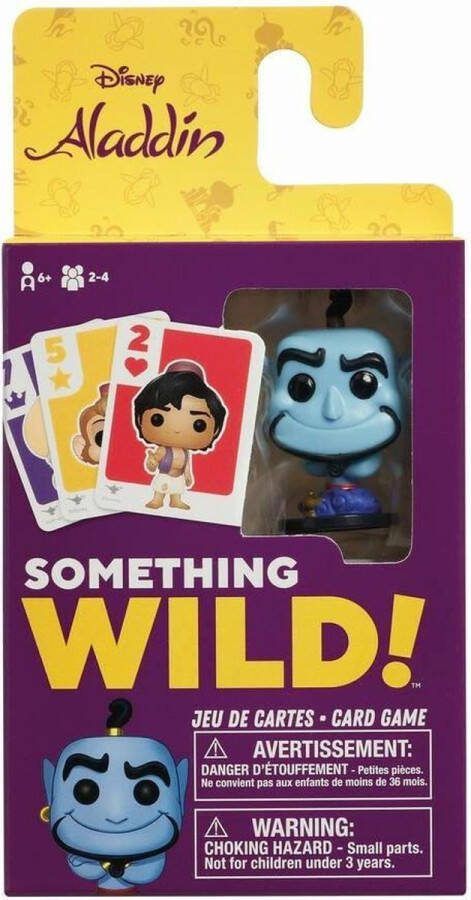 Merkloos Sans marque Aladdin: Something Wild Card Game French-English Version