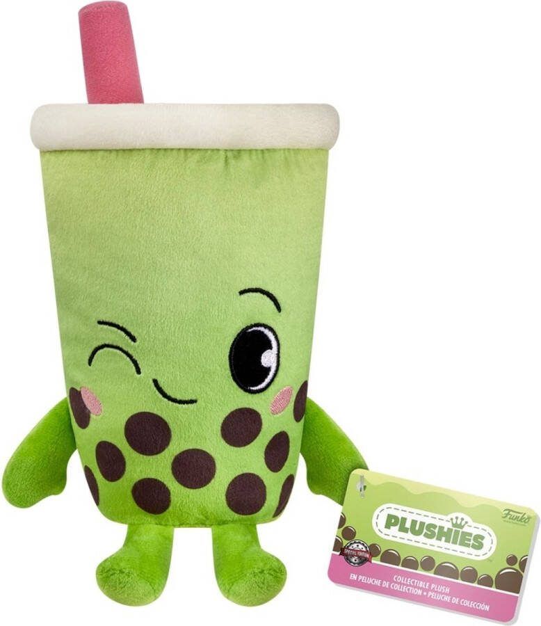 Funko Green Tea Bubble Tea Plush Gamer Food Knuffel