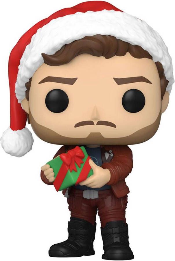 Funko Guardians Of The Galaxy Verzamelfiguur Marvel Holiday Special POP! Heroes Star-Lord 9 cm Multicolours