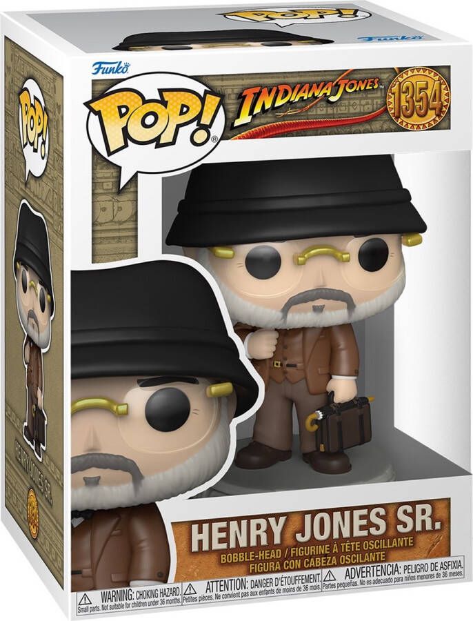 Funko Henry Jones Sr. Pop! Indiana Jones and the Last Crusade Figuur 9cm