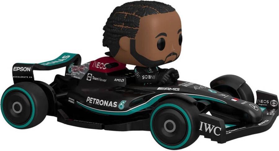 Funko Lewis Hamilton Pop! Ride Racing Mercedes AMG Petronas Formula One Figuur