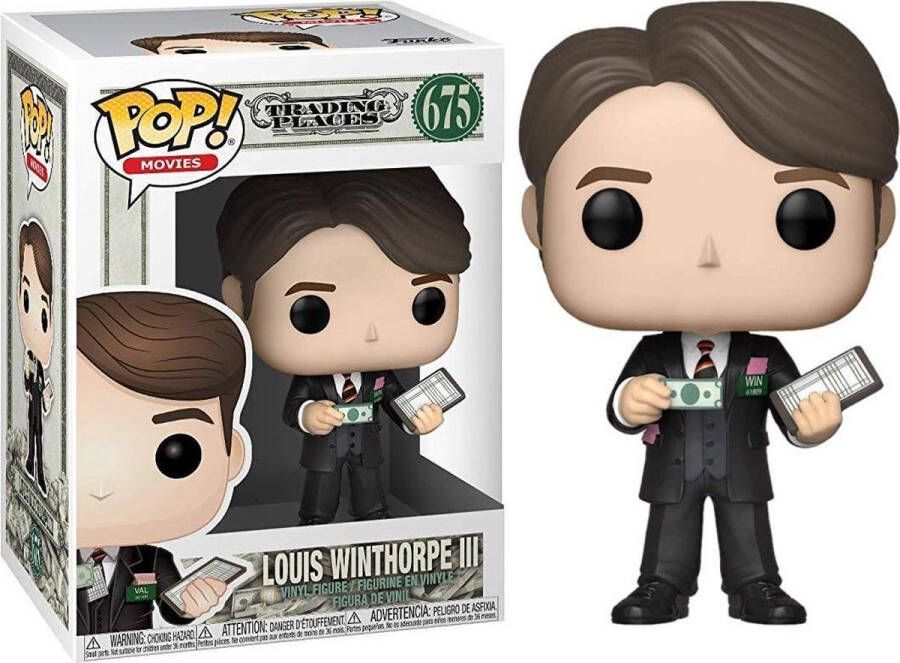 Funko Louis Winthorpe III Trading Places Pop! #675 | Pops Vinyl | Pop Toys | Speelgoed voor kinderen