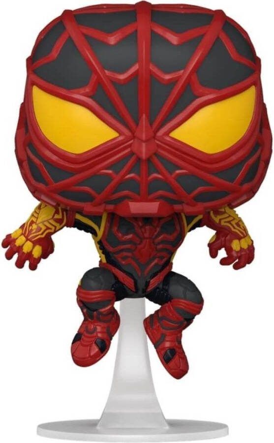 Funko Pop! Marvel: Spider-Man Miles Morales (S.T.R.I.K.E. Suit) Games