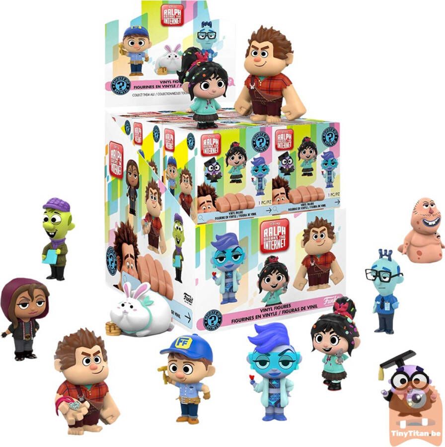 Funko Mystery Mini Blind Box Ralph Breaks The Internet Wreck it Ralph II