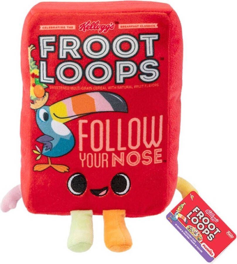 Funko Pluche knuffel POP! Kellogg's Froot Loops Cereal Box 18 cm Multicolours