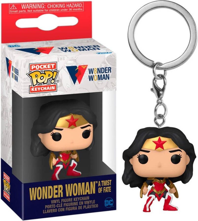 Funko Pocket POP! Funko Pop! Pocket Pop Sleutelhanger Wonder Woman