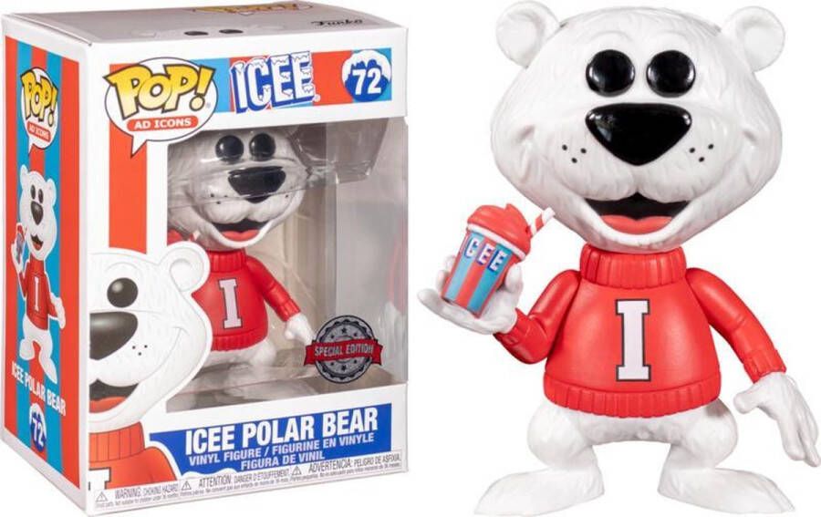 Funko POP! Ad Icons ICEE Polar Bear #72 Cyber Monday Exclusive