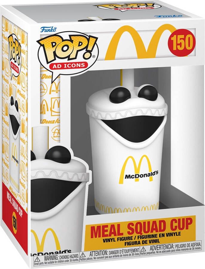 Funko Pop! Ad Icons: McDonalds Maaltijd Squad Drinkbeker