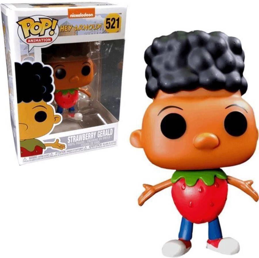 Funko Pop! Animation: Nickelodeon Hey Arnold Strawberry Gerald #521