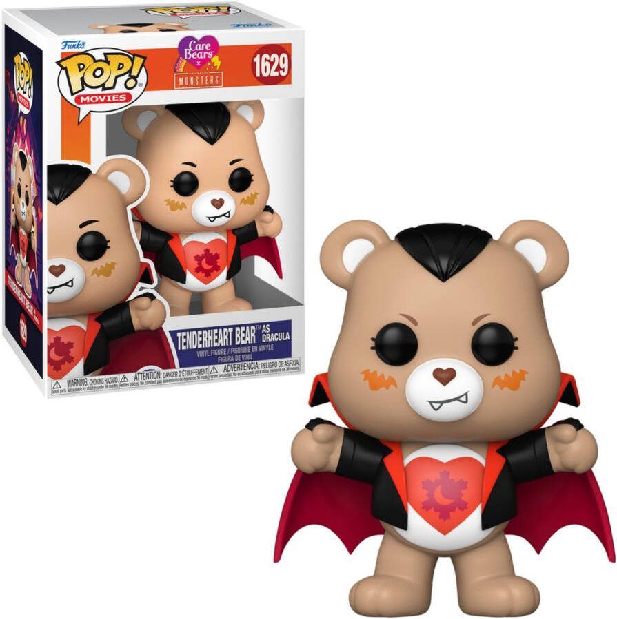 Funko POP! Animation Tenderheart Bear as Dracula 1629 Care Bears Monsters