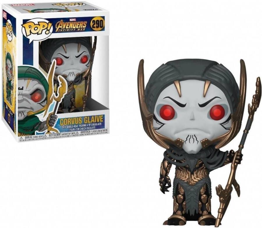 Funko Pop! Avengers Infinity War Corvus Glaive #290 Verzamelfiguur