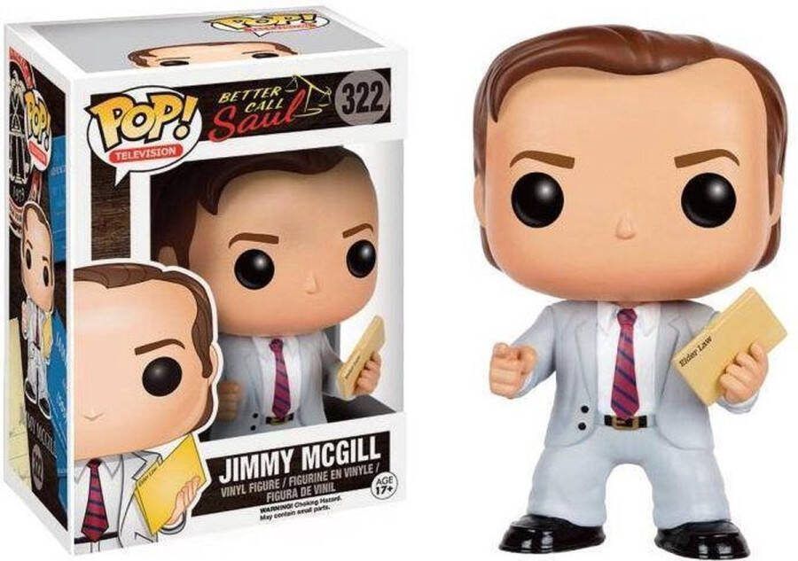 Funko Pop! Better Call Saul: Jimmy Mcgill #322 Breaking Bad [Condition 7.5 10]