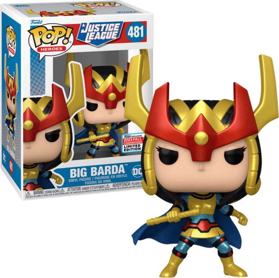 Funko POP! Big Barda 481 Justice League NYCC 2023 Exclusive LE