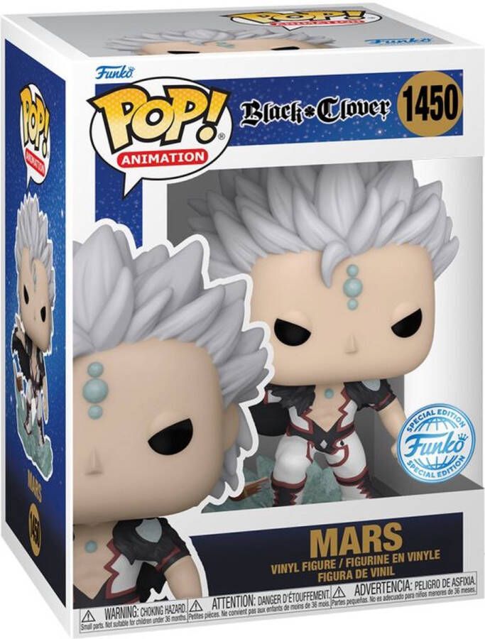 Funko Pop! Black Clover Mars with Book Exclusive