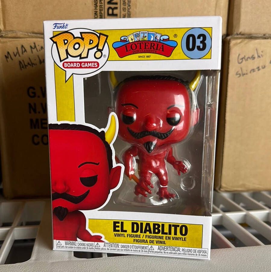 Funko Pop! Board Games: Loteria El Diablito #03