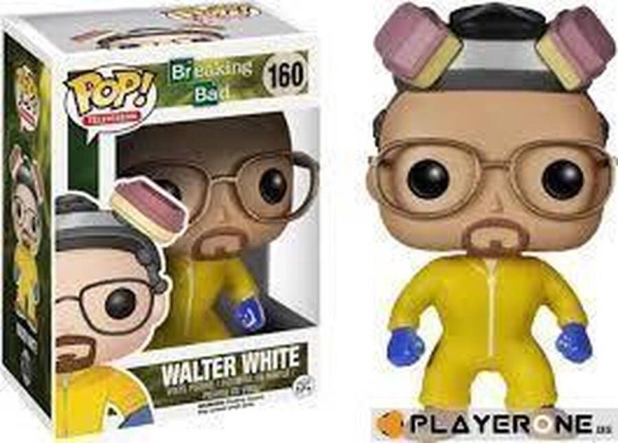 Funko Pop! Breaking Bad Walter White #160 Vaulted Grail Box Condition 6.5