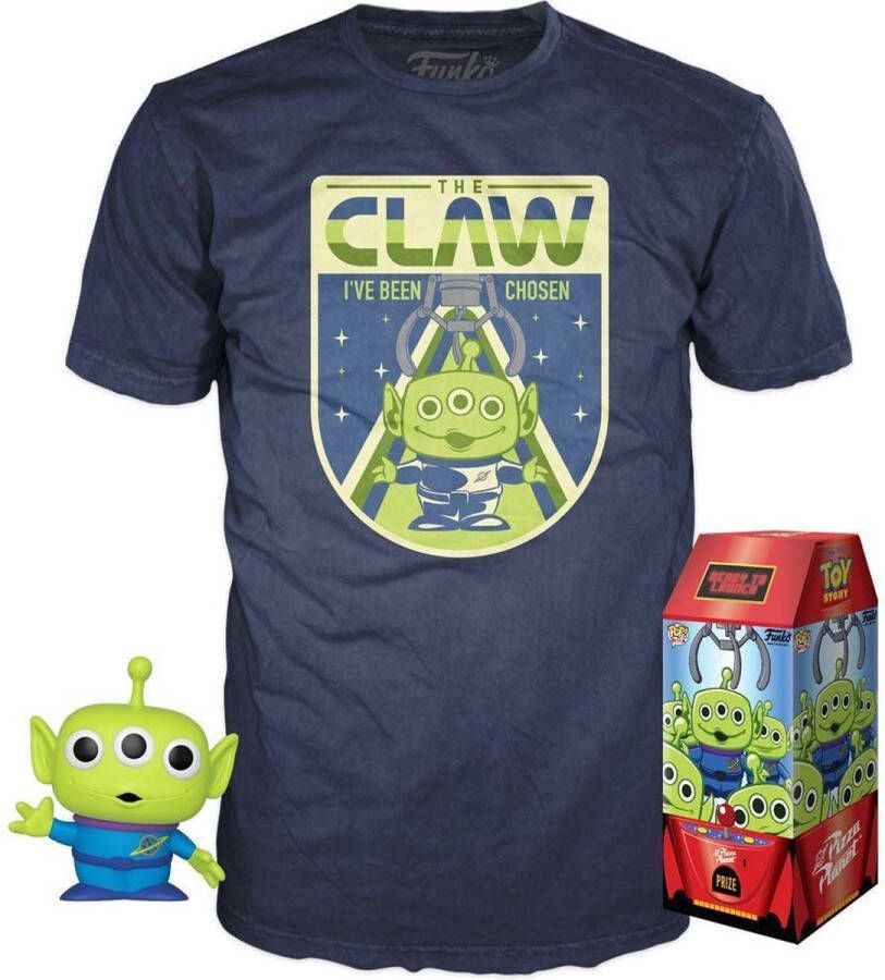 Funko POP! Collectors Box: Toy Story POP! & Tee Box The Claw Exclusief maat XL