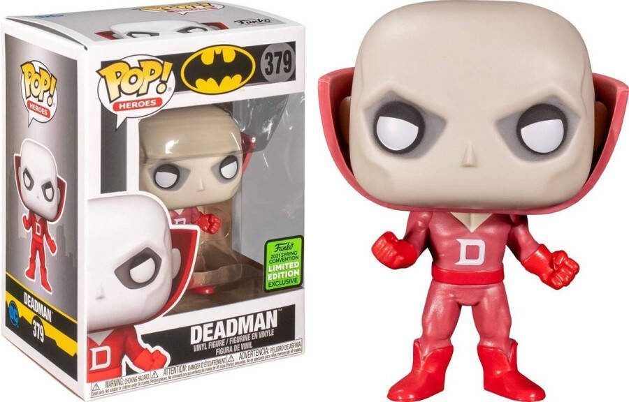 Funko Pop Heroes #379 Deadman Batman 2021 Spring Con Limited Edition Exclusive