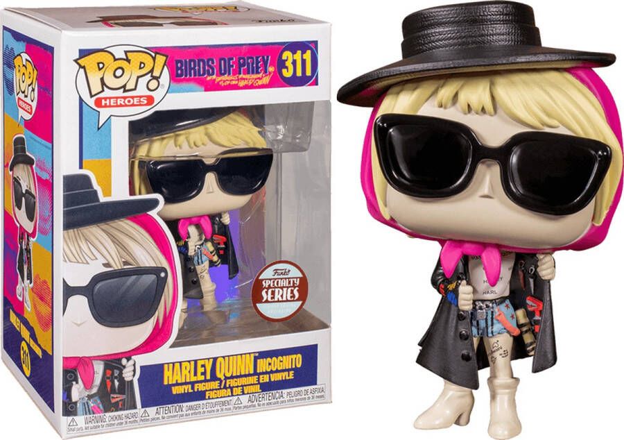 Funko Pop! DC Comics Birds Of Prey Harley Quinn Incognito Specialty Series