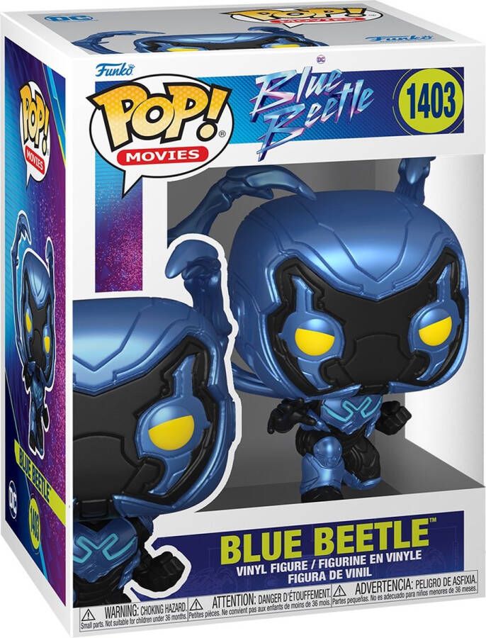 Funko Pop! DC Comics Blue Beetle Blue Beetle #1403 With chance of chase