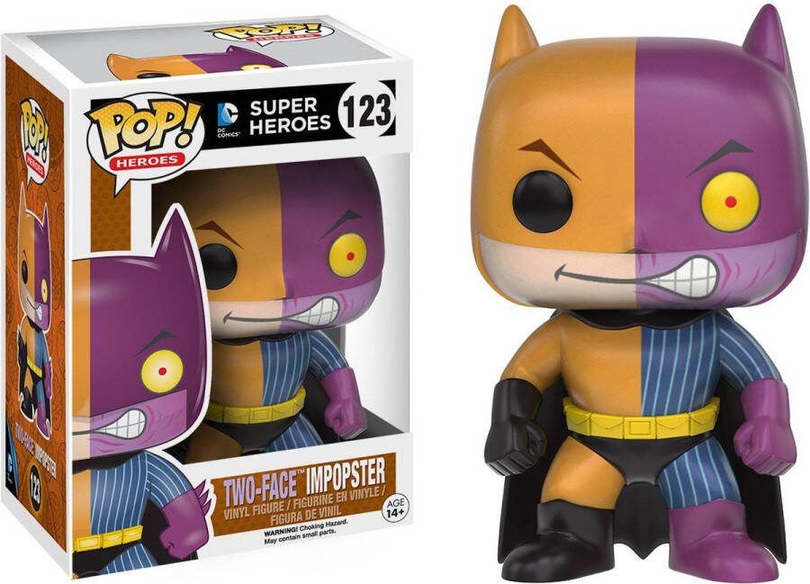 Funko Pop! DC Comics: Two-Face Impopster #123 [Condition: 7 10]
