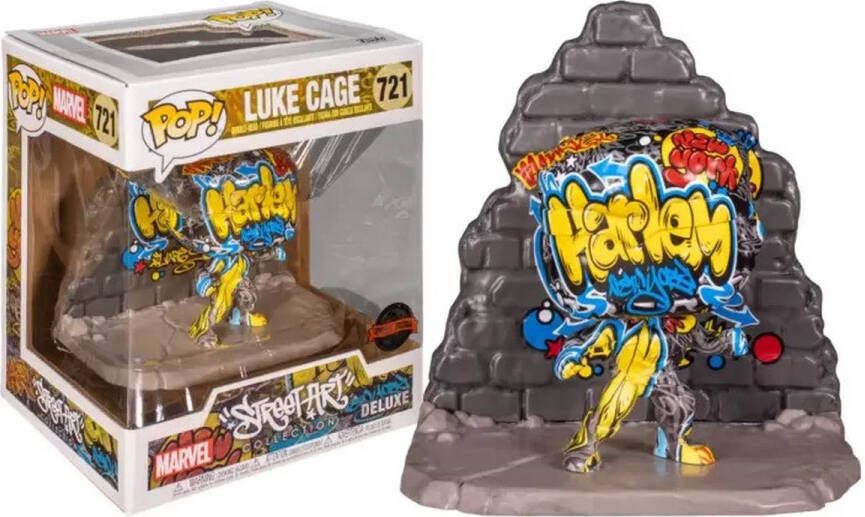 Megamoviestore Funko! POP DELUXE Exclusive Marvel Luke Cage Graffiti (52711)