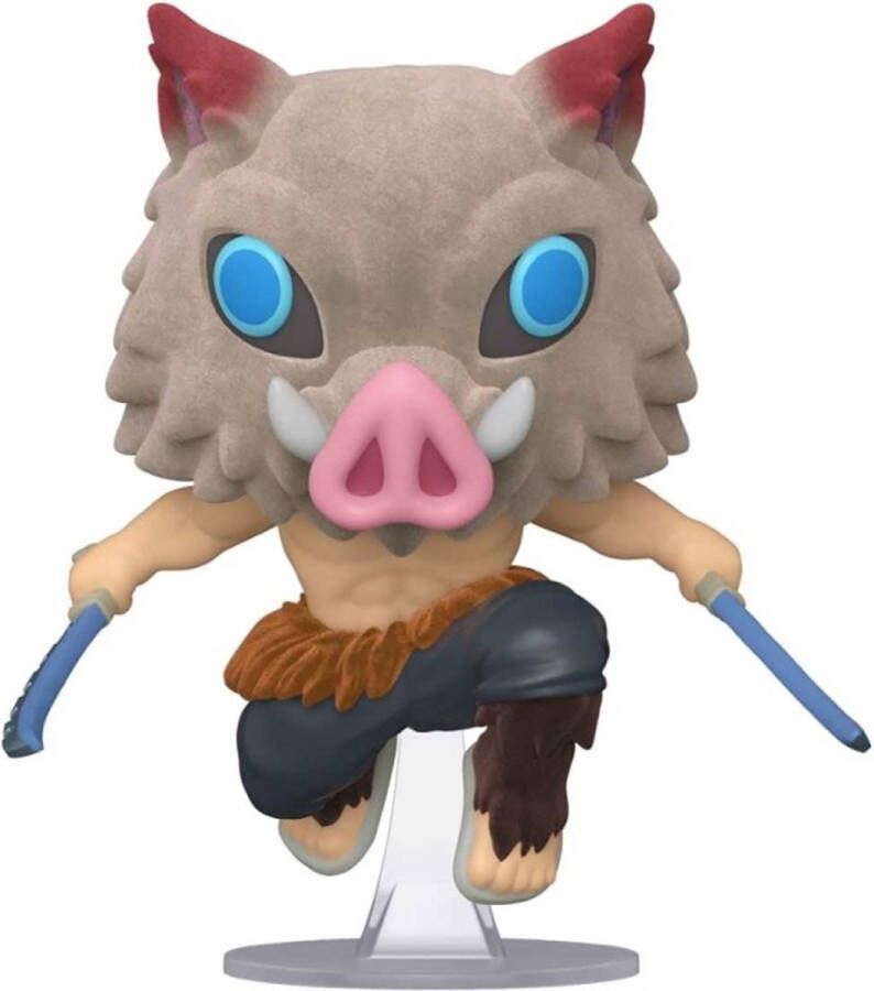 Funko Pop! Demon Slayer Inosuke Hashibira Flocked Exclusive met kans op CHASE ! Grail