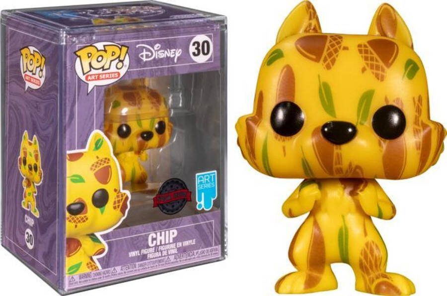Funko Pop! Disney Art Series Chip actiefiguur N° 30