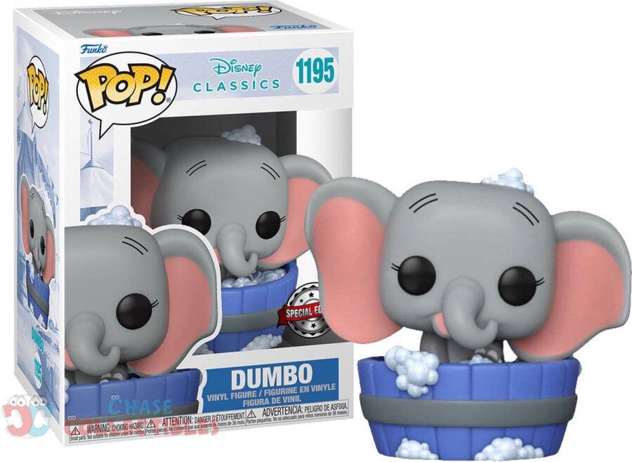 Funko Pop! Disney Classics Dumbo In Bath #1195 Exclusive
